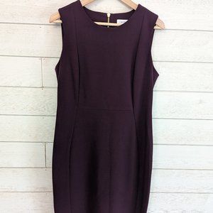 Calvin Klein Purple Shift Dress